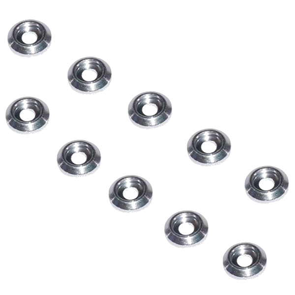 H0255‑S – SAB Aluminum Finishing Washer M2.5 (10pcs)