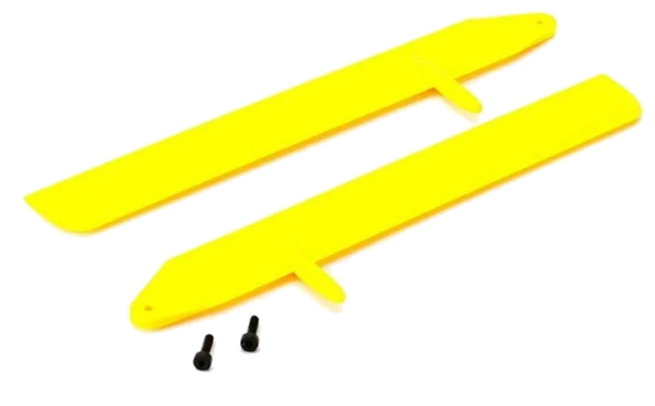 BLH3715YE – Blade Fast Flight Main Rotor Blade Set Yellow (130 X)