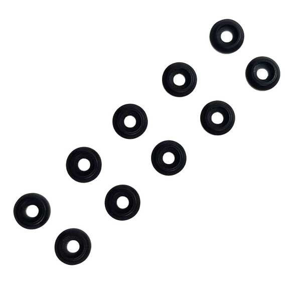 H0255BM-S - SAB Aluminum Finishing Washer M2.5 Black Matte (10pcs)