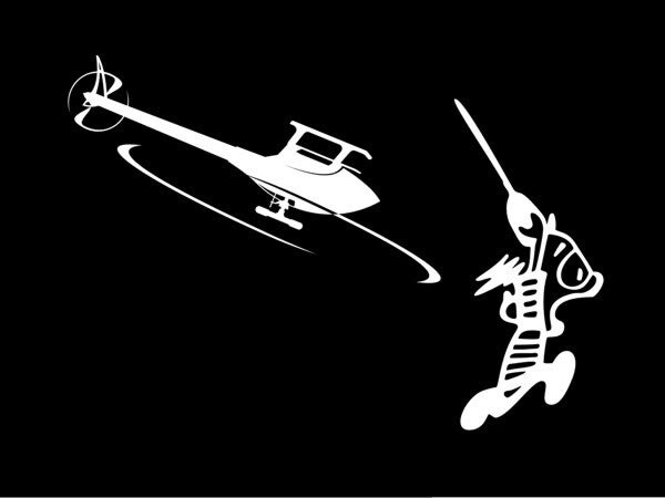 FUD‑118 - Fusuno Decal – “RC Pilot Running”
