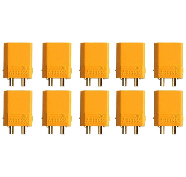 AM‑626‑10M - Yuki Model XT30 Goldkontakt Stecker (10 stuks)