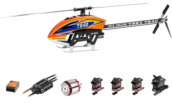 RH40E01XT - Align T‑Rex TB40 Top Combo – High‑Performance RC Helicopter Set