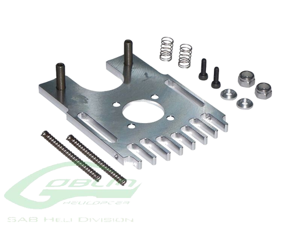 H0211-S - Aluminum Motor Mount - Goblin 500