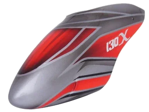 FUC‑B130X004 – Fusuno Uchiha Airbrush Fiberglass Canopy (Blade 130 X)