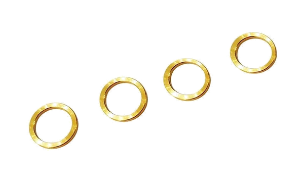 H1275-S - SAB Brass Bushing 12.1 × 15 × 1.4 mm (4pcs)