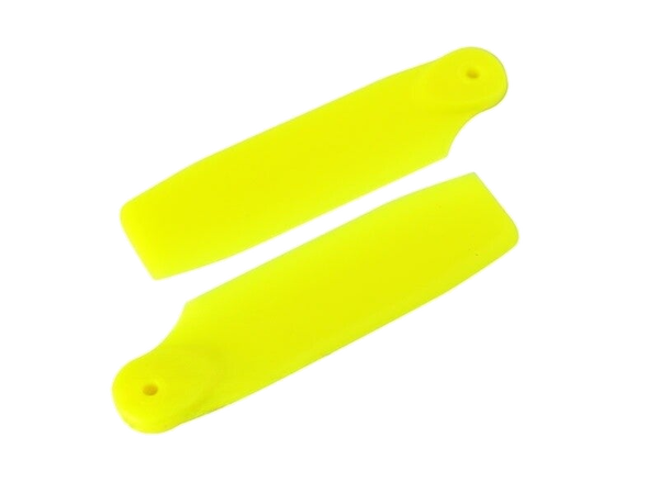 H0828‑Y‑S – SAB Yellow Plastic Tail Blade 50 mm
