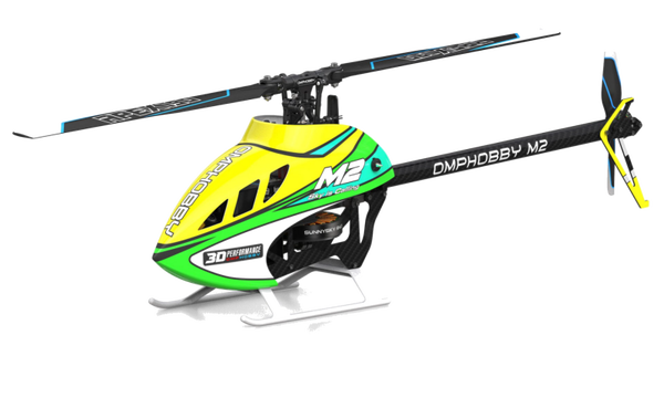 OSHM0058 - OMPHOBBY Heli M2 V3 PRO OFS3+ Micro Helicopter Viper-Yellow