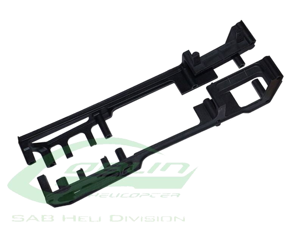 H0258-S - Plastic Battery Support (L & R) - Goblin 500