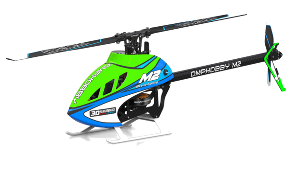 OSHM0060 - OMPHOBBY Heli M2 V3 PRO OFS3+ Micro Helicopter Velocity-Green