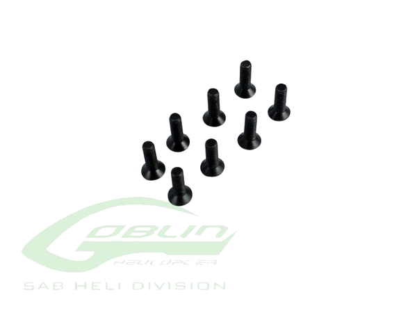 HC135-S - Flat Head Cap Screw M3x10mm