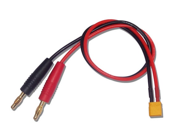 ZB‑LK‑XT30 – Nexspor Oplaadkabel met 4 mm banaanstekkers voor XT30