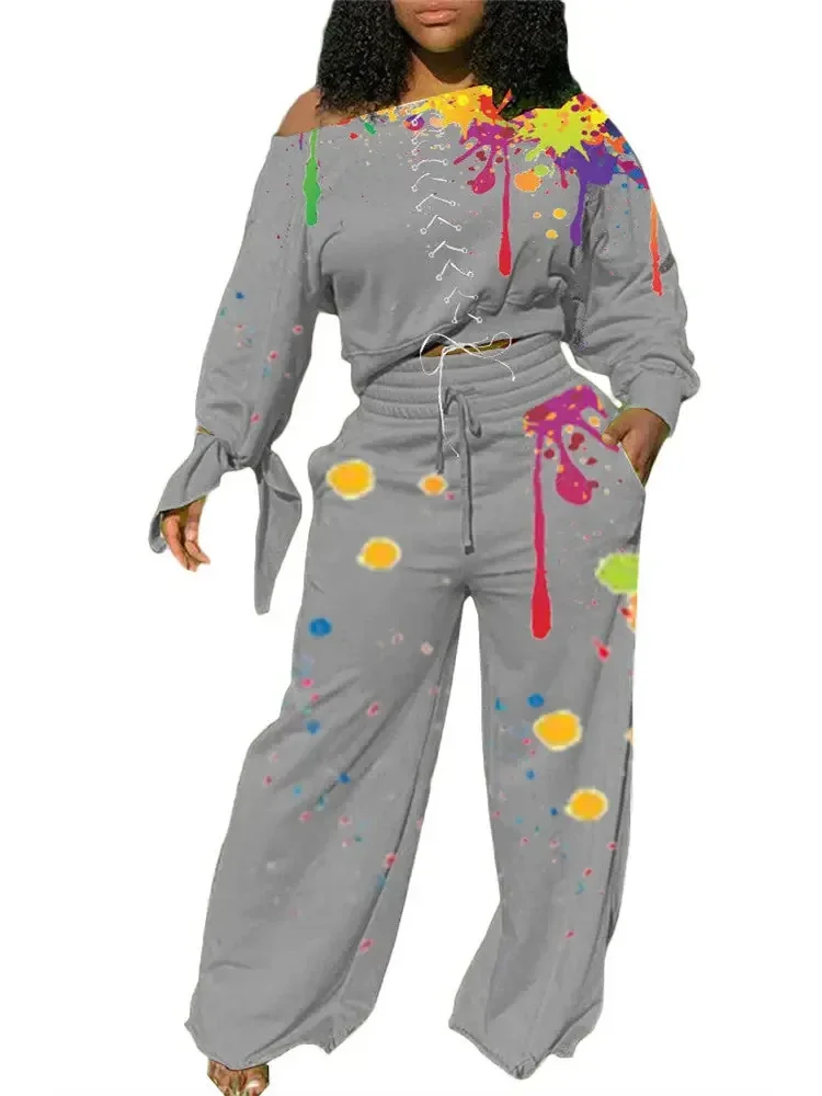 Colorful Splash Ink Print Set