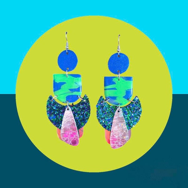 MOJITO STATEMENT EARRINGS