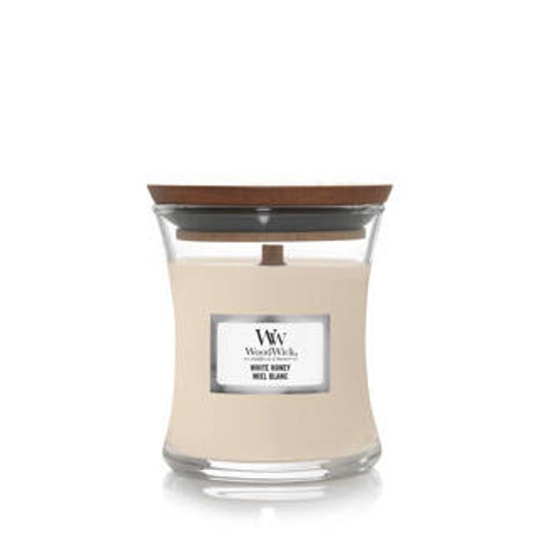 WoodWick White Honey Candle | MINI