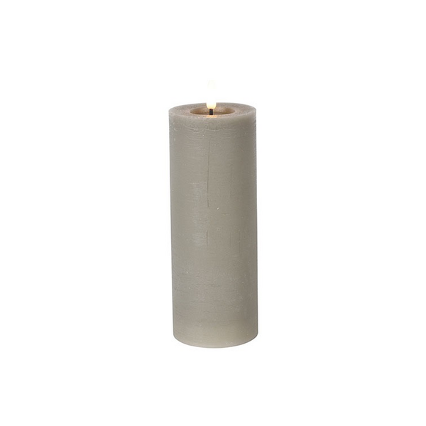 LED Stompkaars Rustiek Ø7,5CM Grijs
