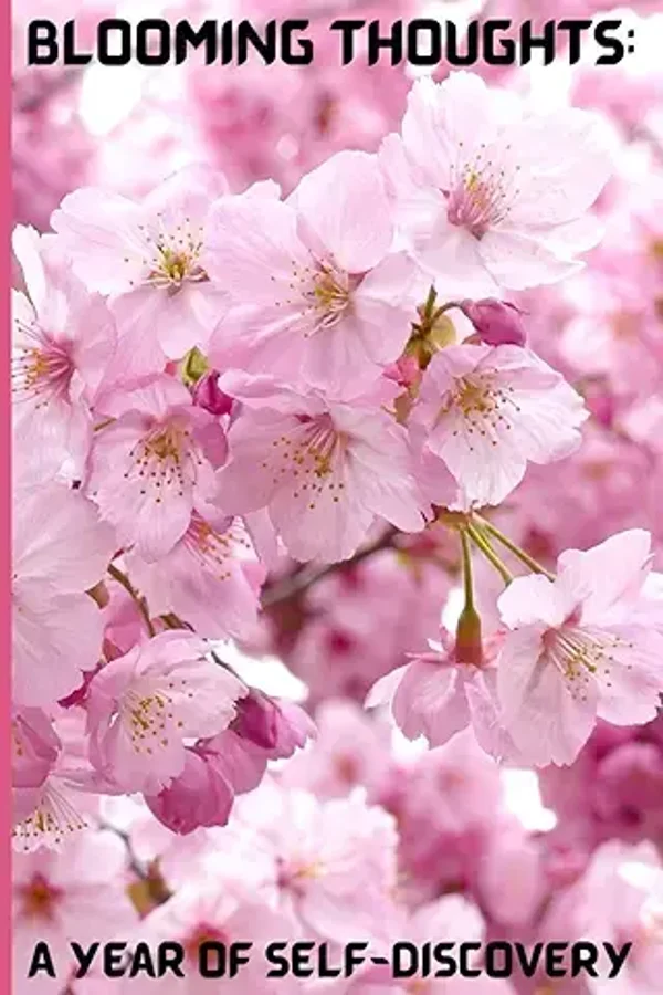 🌸 "Blooming Thoughts: A Year of Self-Discovery" Personal Journal (120 Pages)