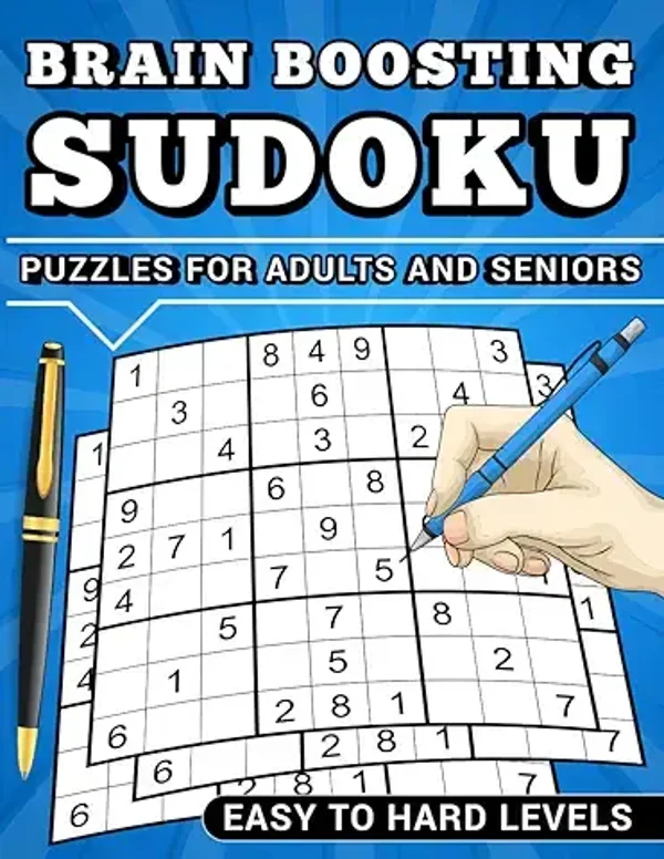 Brain Boosting Soduku: Puzzles For Adults And Seniors