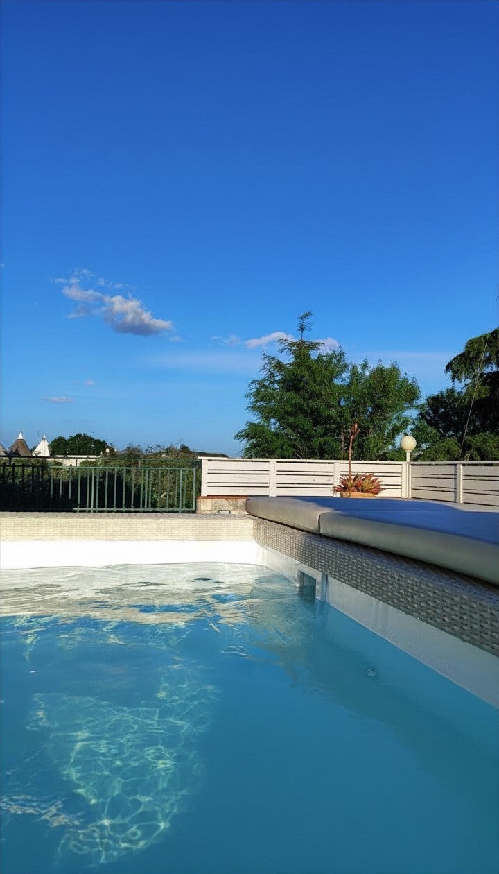Piscina con idromassaggio riscaldata