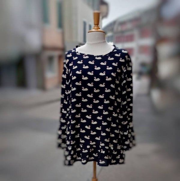 Tunique motif cygnes