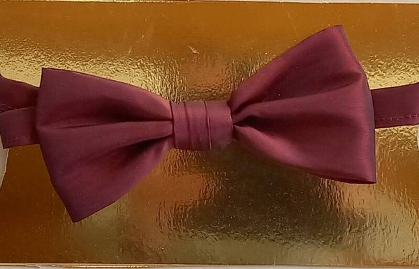 Noeud papillon bordeau