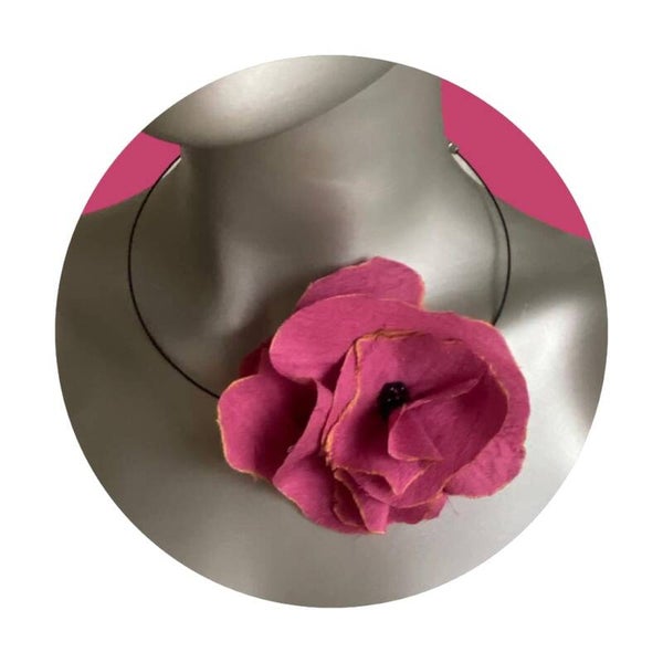 Tour de cou fleur