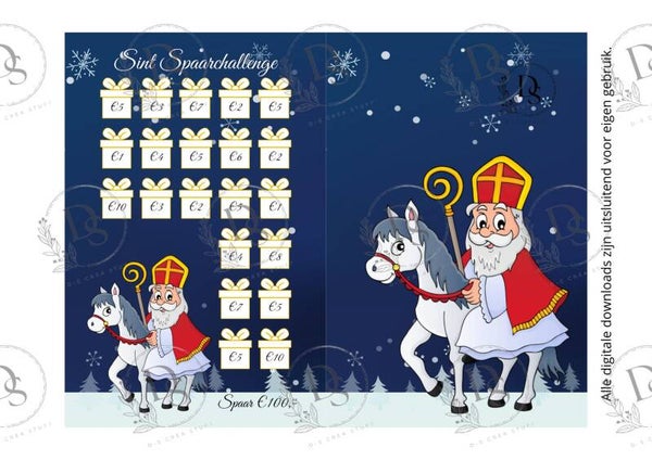 Sint spaarchallenge