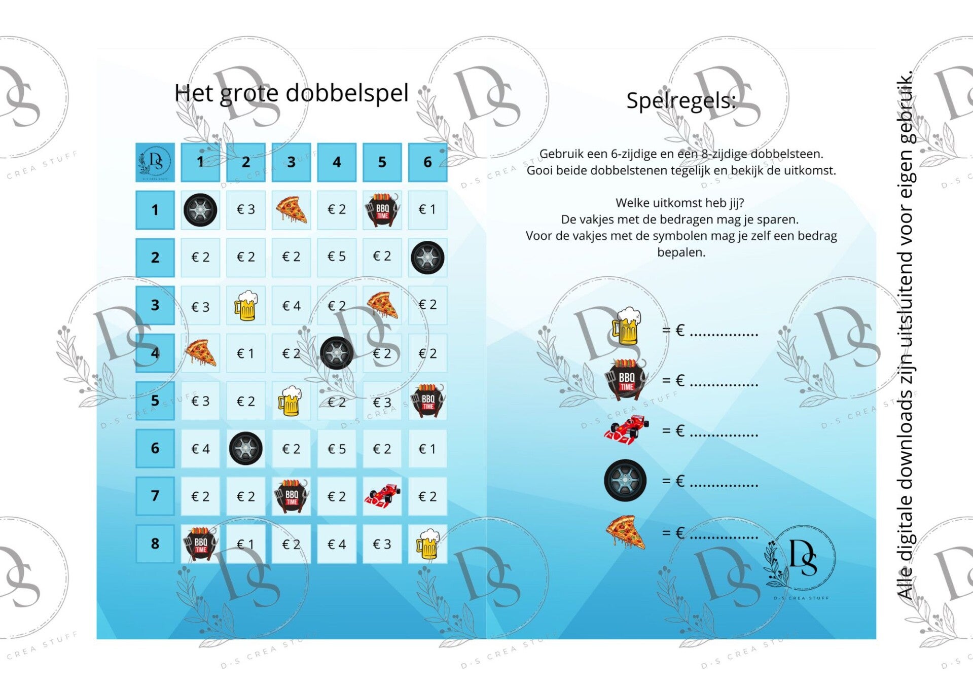 Het grote dobbelspel