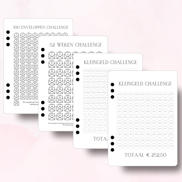 Voordeelset A5 Challenges - Simply White