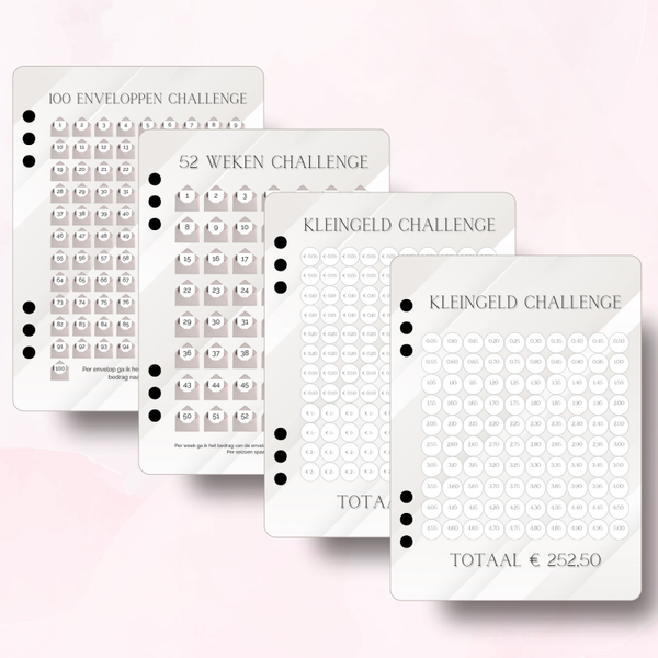 Voordeelset A5 Challenges - Grey Champagne