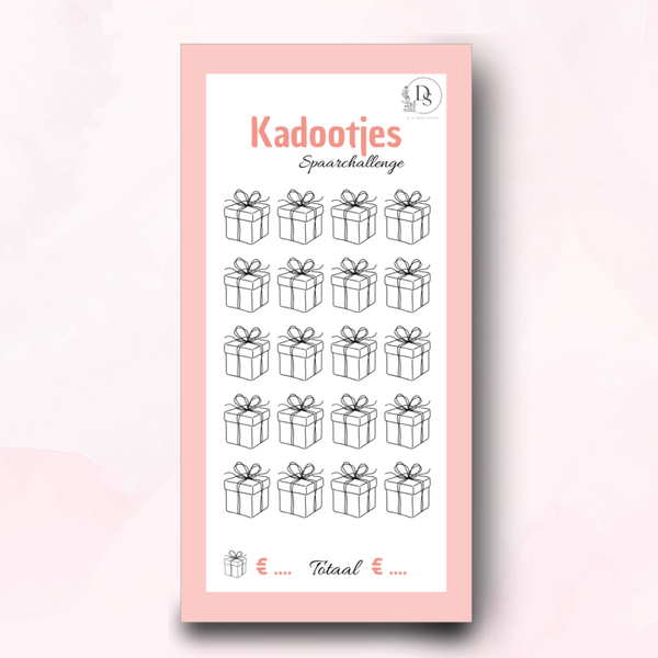 A6 challenge - Pink collection / Kadootjes