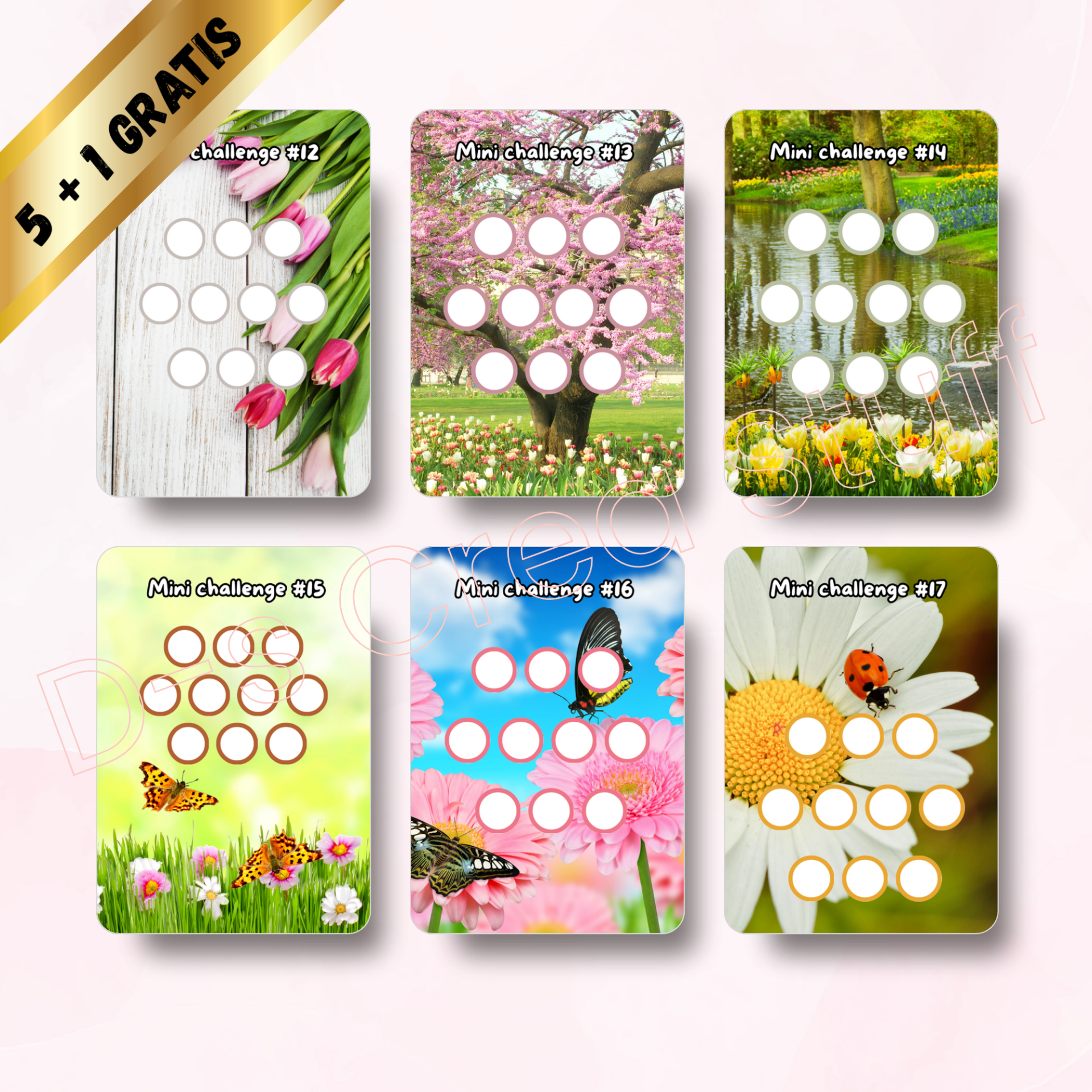 Mini challenge voordeelpakket - Lente