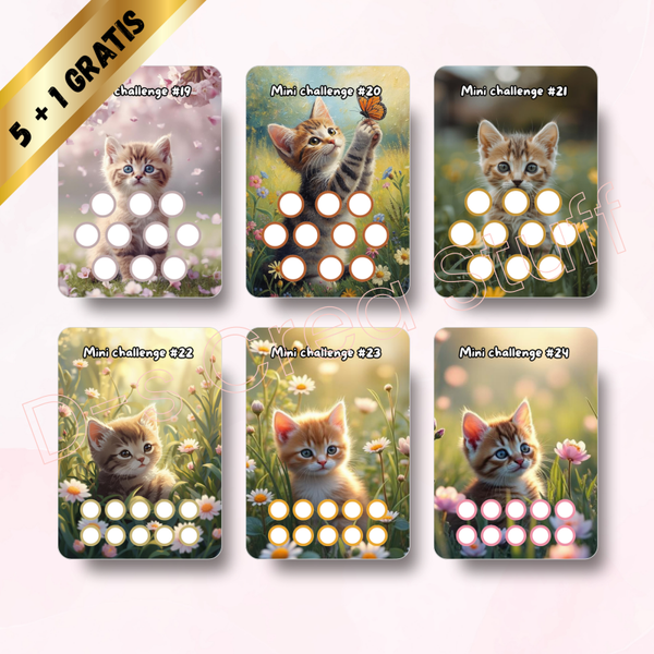 Mini challenge voordeelpakket - Kittens