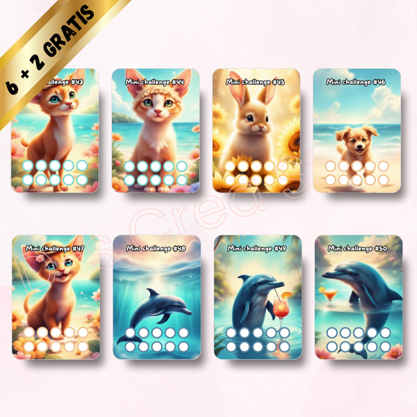 Mini challenge voordeelpakket - Summervibes