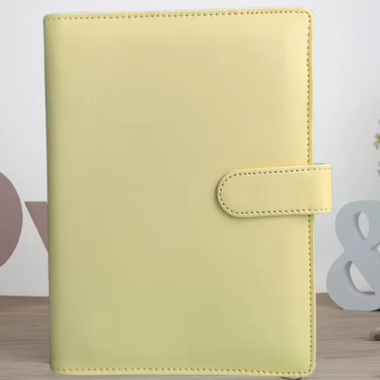 A5 Budget Binder - Geel