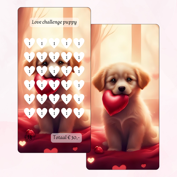 Love challenge puppy A6