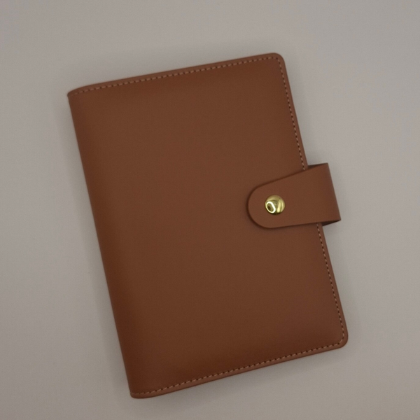 Binder eigen label - Bruin