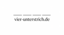 Vier-Unterstrich.de