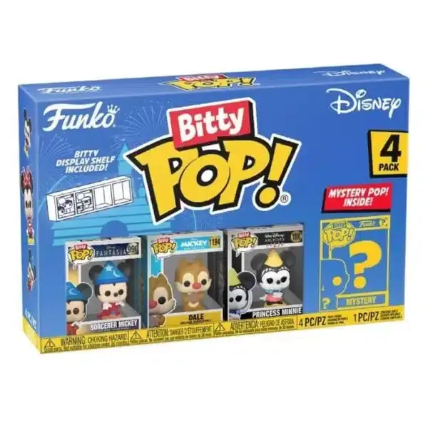 Funko Disney Bitty POP! 4-Pack Sorcerer Mickey