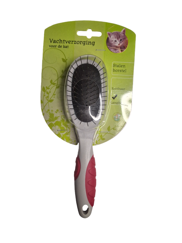 Stalen Kattenborstel voor Lang Haar
