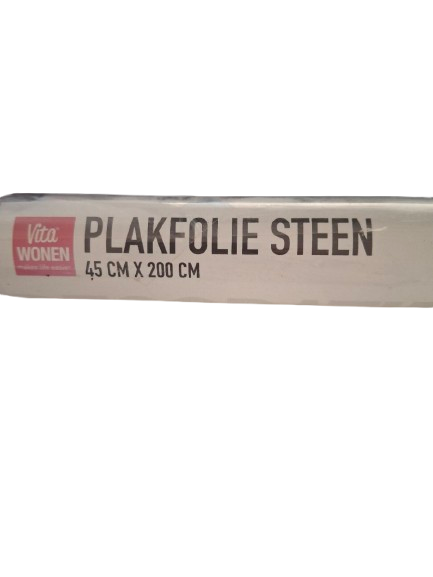 plakfoli steen 45x200cm vita wonen