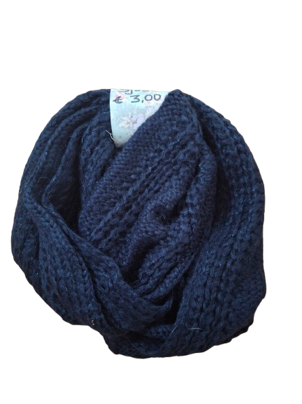 colsjaal donkerblauw