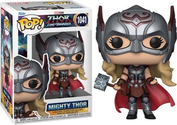Funko Pop! Marvel: Thor Love and Thunder - Mighty Thor Merk:Funko • Schrijf een review  • Delen