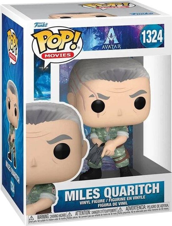 Pop Movies: Avatar - Miles Quaritch - Funko Pop #1324
