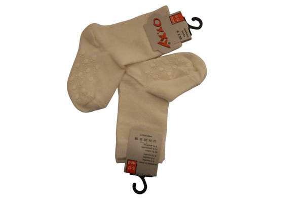 Babysokjes voor 6-12 maanden met antislip.