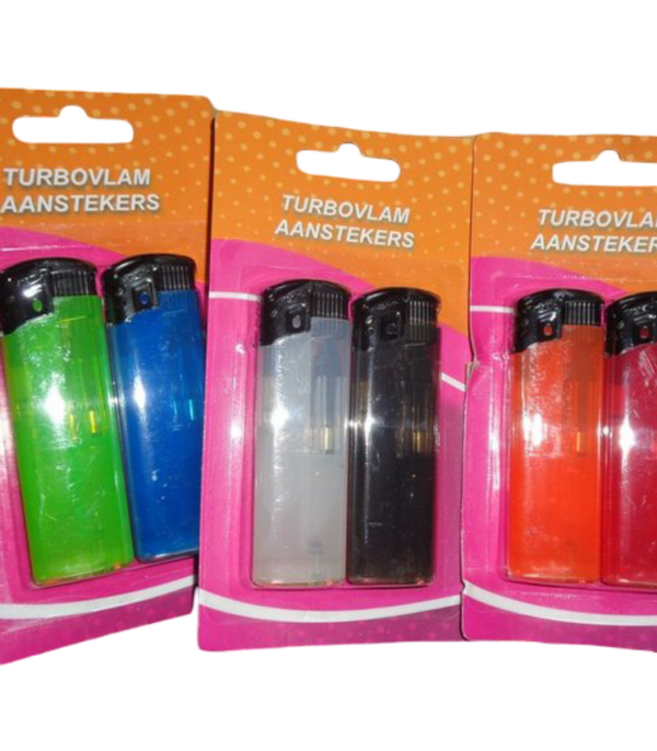 Turbo Aanstekers Set (2 Stuks)