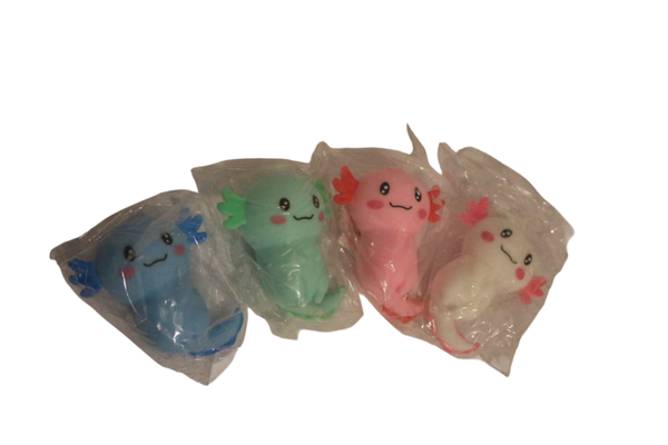 Squishy Axolotl Stressbal Knijpspeeltje