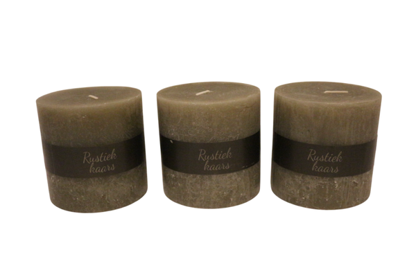 Kaarsen rood en groen