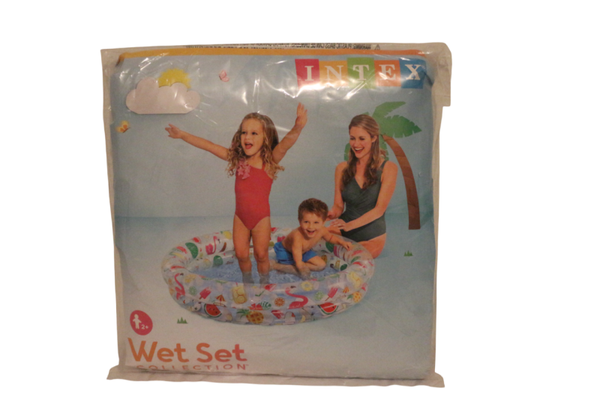 Tropical zwembad met 2 ringen