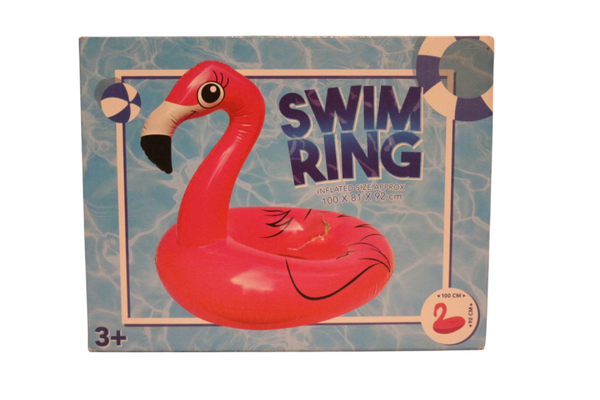 Opblaasbare flamingo