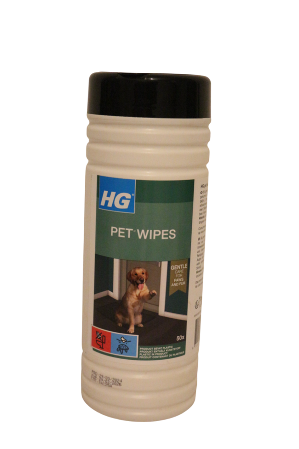 HG - Pet Wipes - Doekjes Voor Huisdieren - 50 Doekjes - 1 stuk